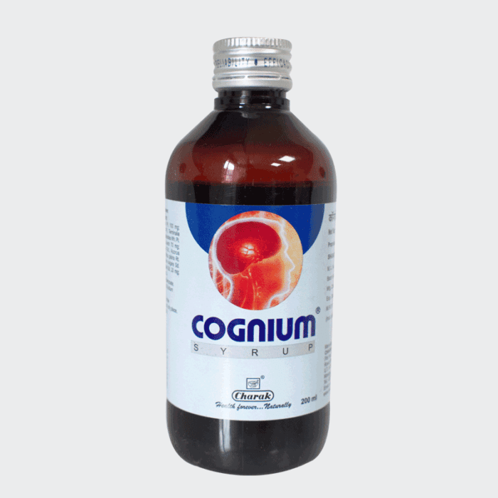 Cognium Syrup Ml Charak Pharma Ayurcentral Online