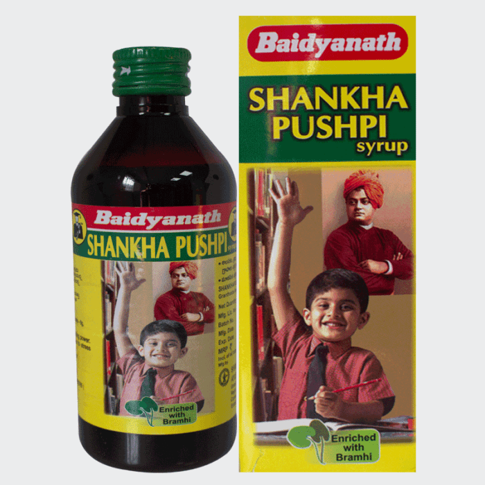 Shankhapushpi Syrup Baidyanath Ayurcentral Online