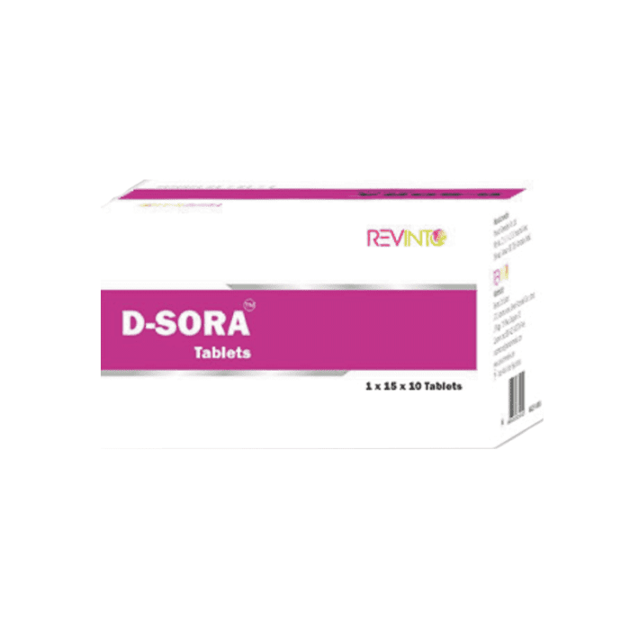 D Sora Tablet 15Tabs Revinto AyurCentral Online