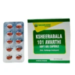 Ksheerabala 101 Avarthi Soft Gel Capsule (10Caps) - Nagarjuna