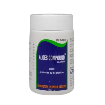 Aloes Compound Tablet (100Tabs) - Alarsin