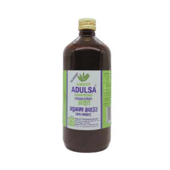 Shop Now-Adulsa Compound Syrup - Amrut Pharmaceuticals Belgaum - 450ML