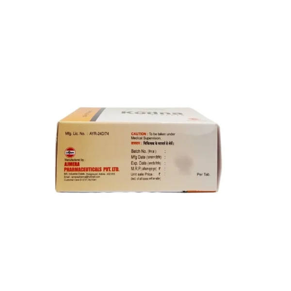 Kodna Tab (10Tabs) - Ajmera Pharma - AyurCentral Online