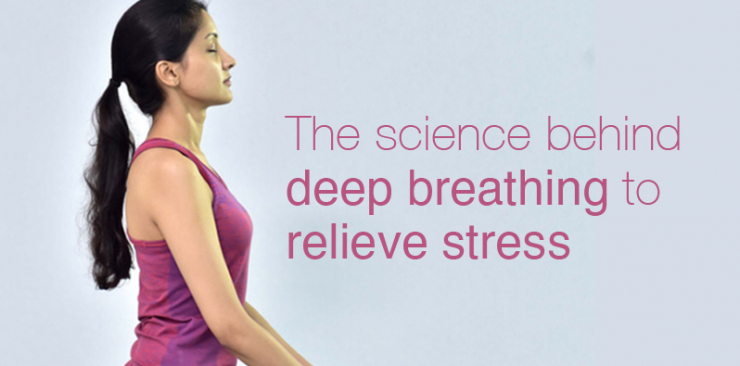 deep breathing to relieve stress