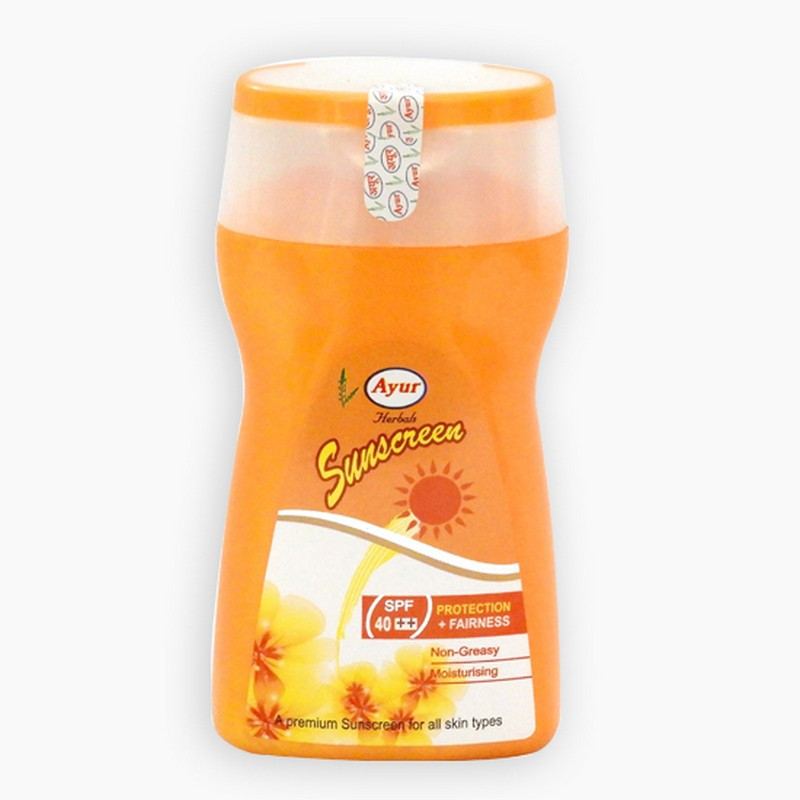 Ayur Sunshield Lotion Spf 40 ( Sunscreen) Ayur Ayurcentral Online
