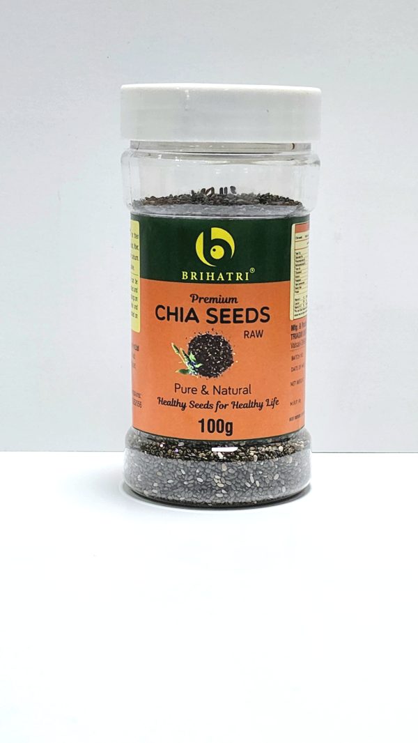 Chia Seeds Raw (100Gm) Brihatri Ayurcentral Online
