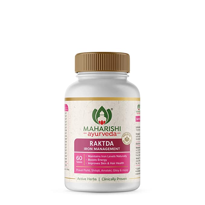 Raktada Tab (60Tabs) - Maharshi Pharma - Ayurcentral Online