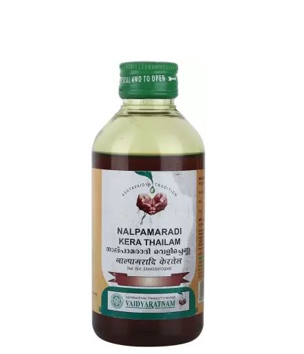 Nalpamaradi Kera Thailam (200ml) - Vaidyaratnam - Ayurcentral Online