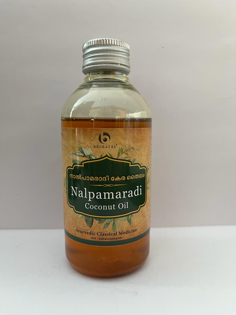 Nalpamaradi Coconut Oil (200ml) - Brihatri - Ayurcentral Online