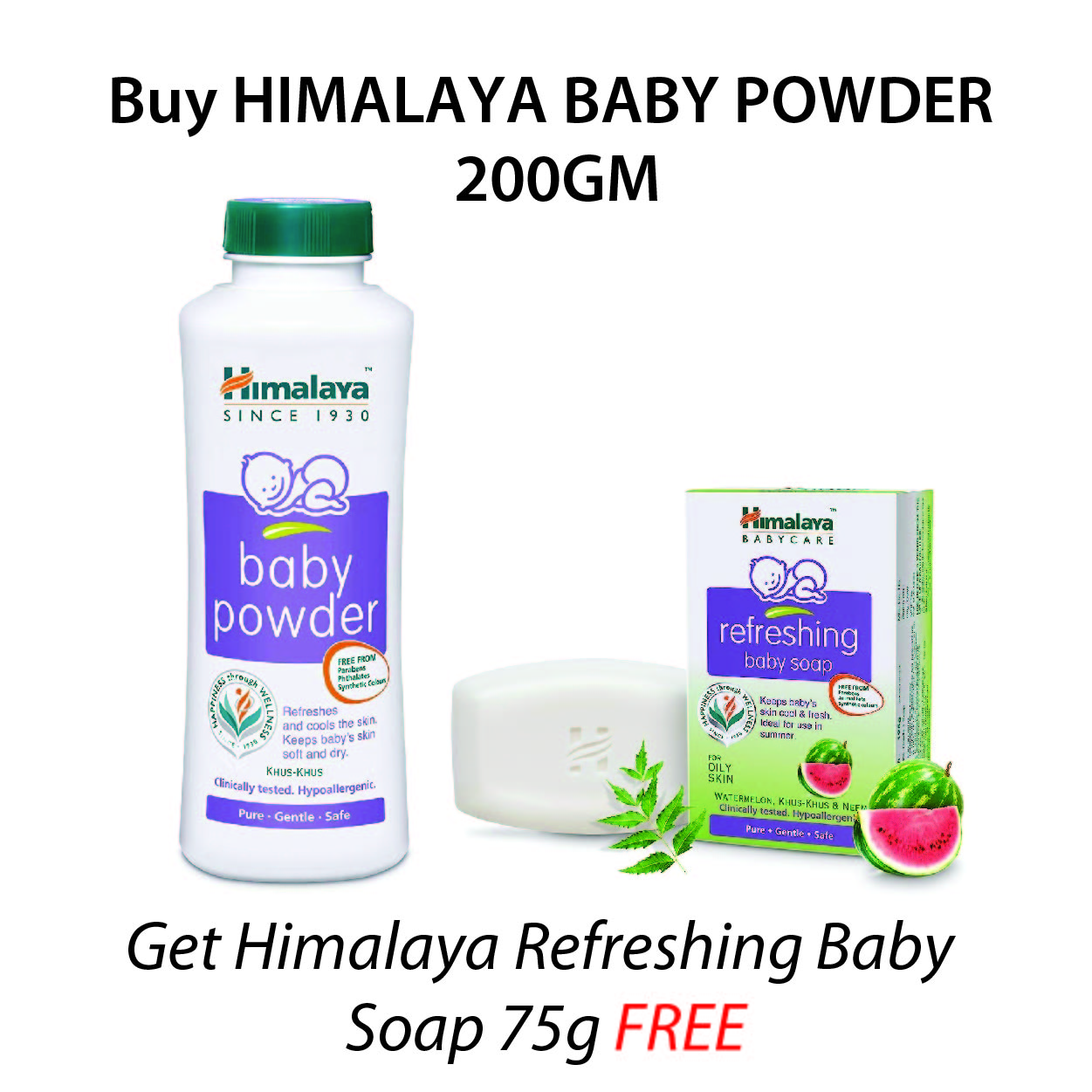 Himalaya baby best sale soap and powder